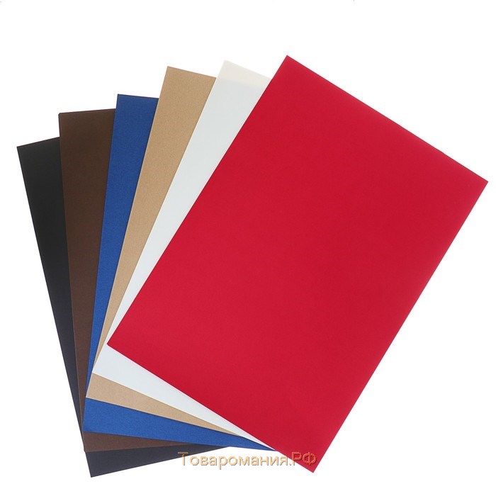 Бумага для пастели, гуаши и темперы А3, 20 листов "Профессиональная серия", тонированная, 6 цветов 150 - 230 г/м²
