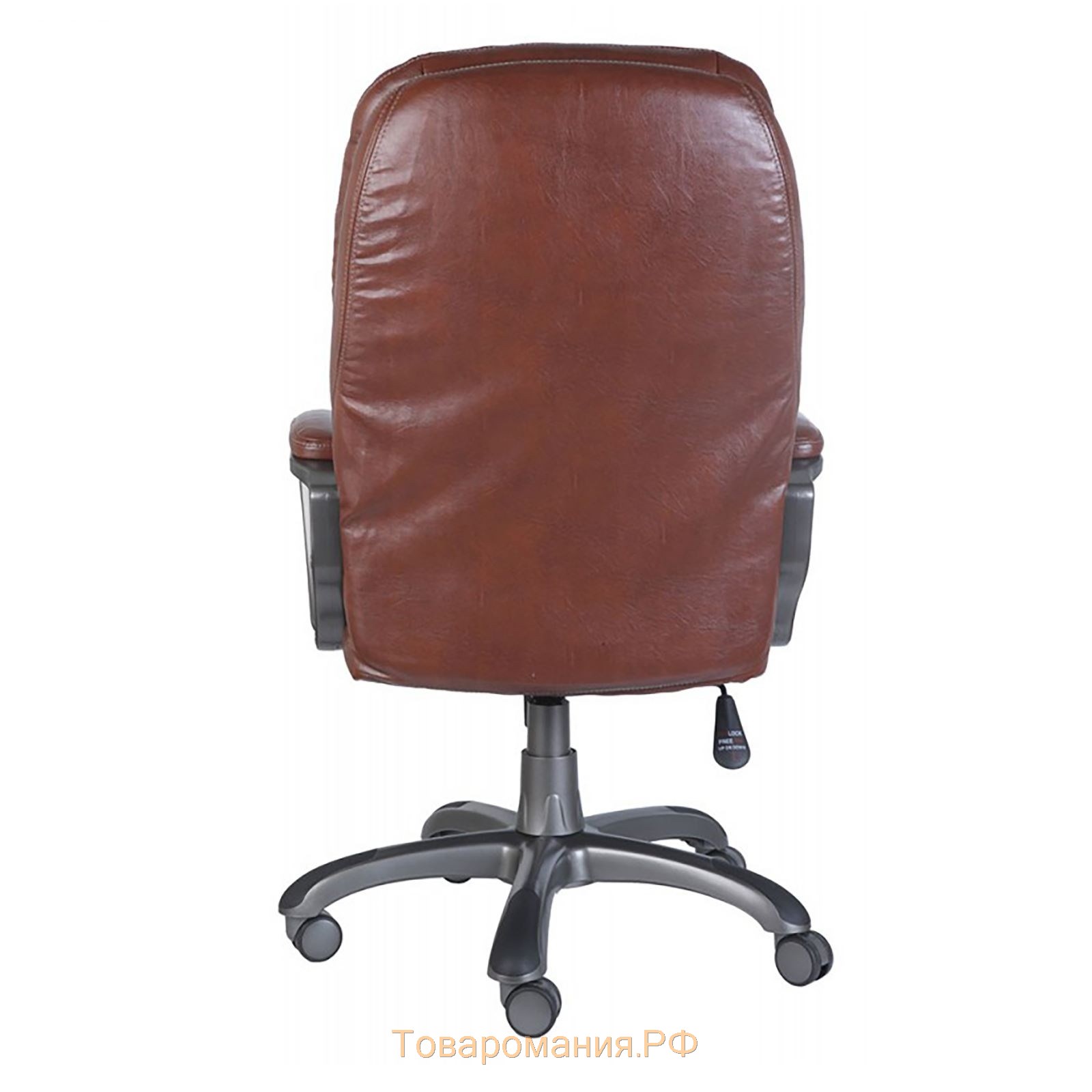 Кресло руководителя CH-868N, коричневый искусственная кожа