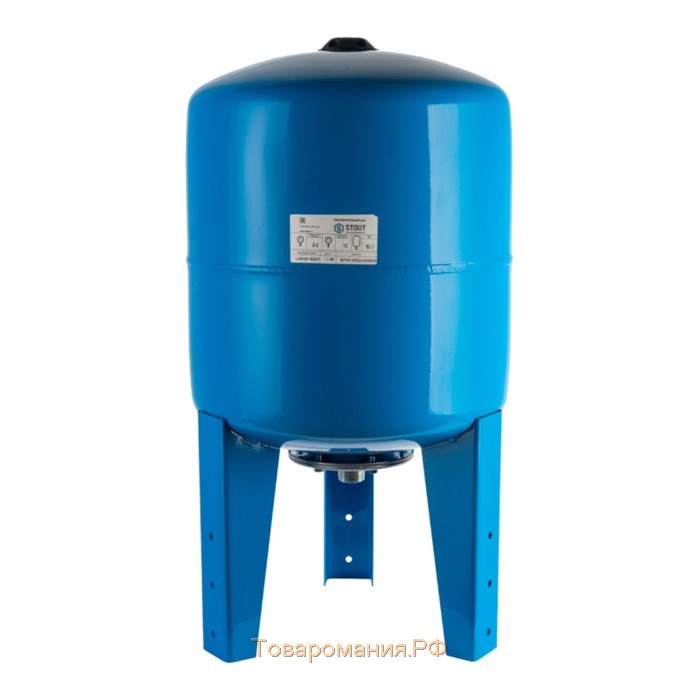 Гидроаккумулятор STOUT, для системы водоснабжения, вертикальный, 100 л