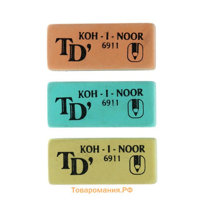 Ластик Koh-I-Noor TOR 6911/20, для мягких карандашей