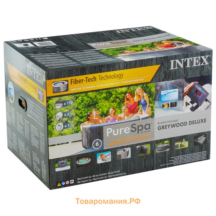 SPA бассейн GREYWOOD DELUXE, 216 х 71 см, 220-240V, от 6 лет, 28442 INTEX