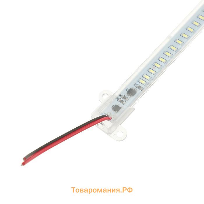 Светильник линейка 1 метр, в корпусе, 14 Вт, 3300 Лм, SMD4014, 144 Led, 6500 K, 220 В