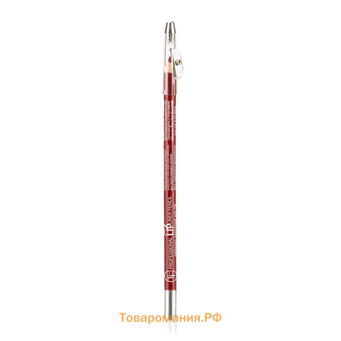 Карандаш для губ с точилкой TF Professional Lipliner Pencil, тон №020 бургундское вино