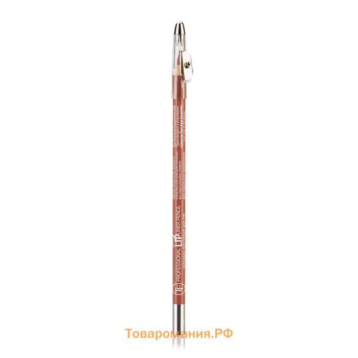 Карандаш для губ с точилкой TF Professional Lipliner Pencil, тон №086 телесный