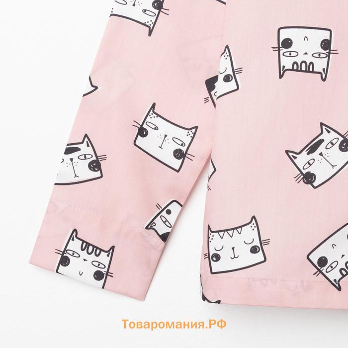 Пижама (брюки, жакет) KAFTAN "Котики", р. 44-46