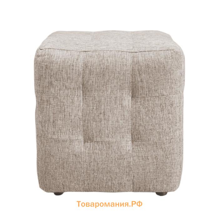 Пуф ткань рогожка Beige