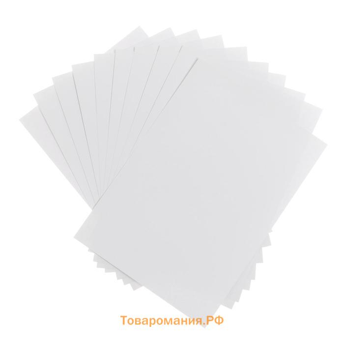 Бумага для работ гуашью А5, 10 листов "Русское поле", 235 г/м², в папке