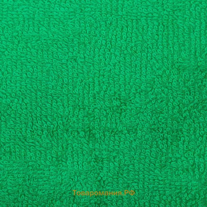 Полотенце махровое Экономь и Я 30х60 см, цв. зеленый, 100% хлопок, 320 гр/м2