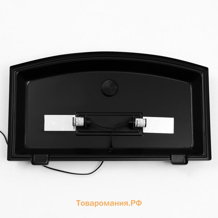 Аквариум "Телевизор" с крышкой, 65 литров, 60 х 33 х 35/40 см, чёрный