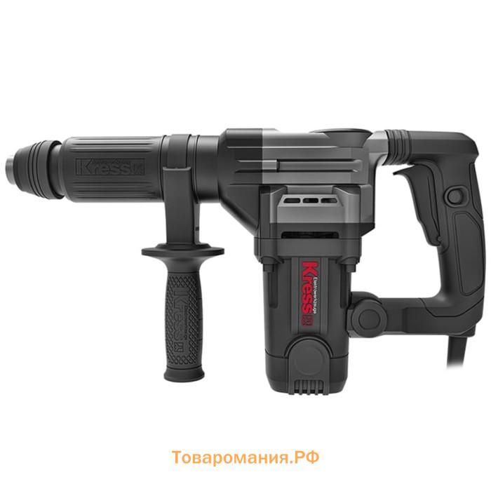 Отбойный молоток KRESS KU341, 220 В, 1200 Вт, 3500 уд/мин, 14 Дж, SDS-max, кейс