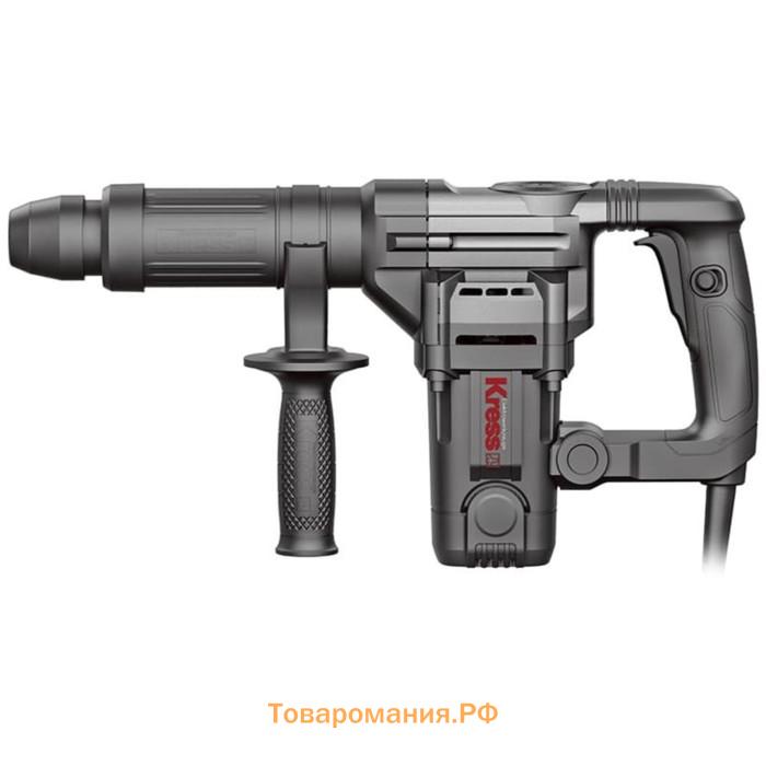 Отбойный молоток KRESS KU341, 220 В, 1200 Вт, 3500 уд/мин, 14 Дж, SDS-max, кейс