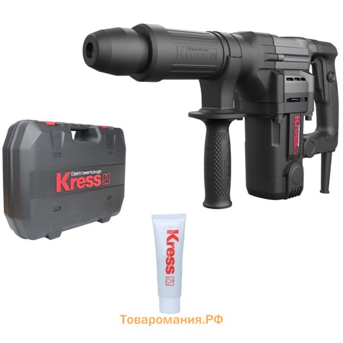 Отбойный молоток KRESS KU341, 220 В, 1200 Вт, 3500 уд/мин, 14 Дж, SDS-max, кейс