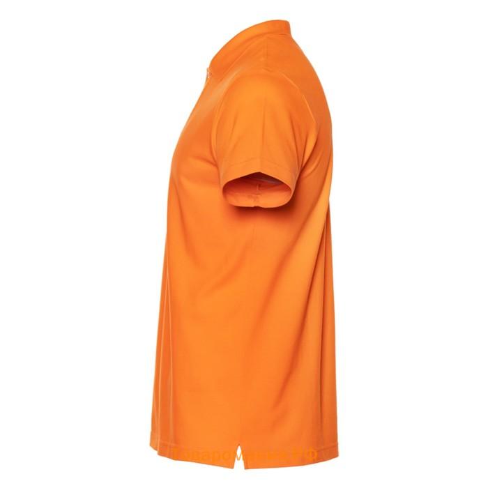 Рубашка унисекс, размер 48, цвет оранжевый