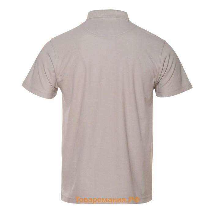 Рубашка мужская, размер 52, цвет светло-серый