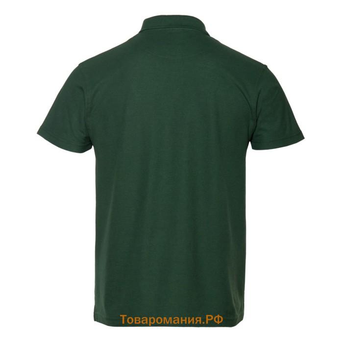 Рубашка мужская, размер 52, цвет тёмно-зелёный
