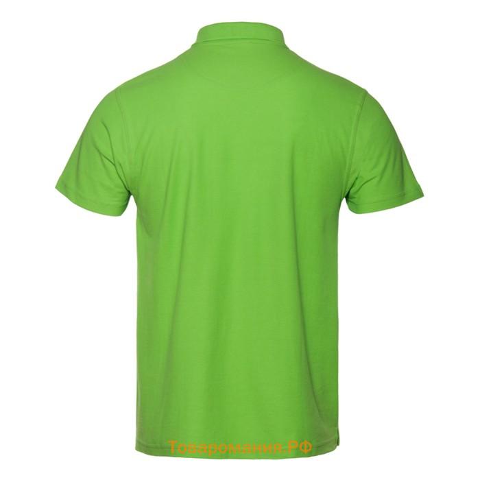 Рубашка мужская, размер 44, цвет ярко-зелёный