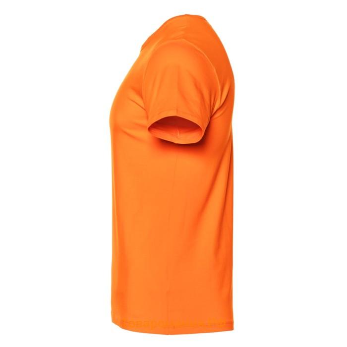 Футболка мужская, размер 48, цвет оранжевый
