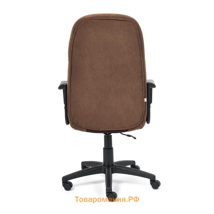 Кресло PARMA флок/ткань коричневый 6/TW-24