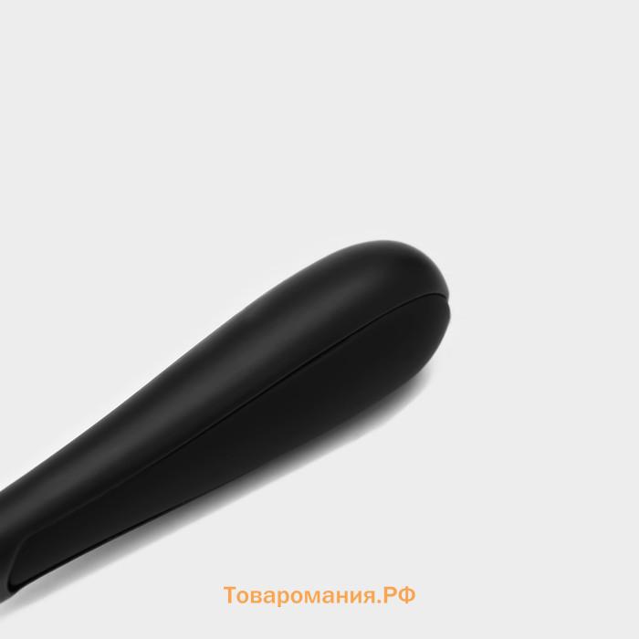 Овощечистка Magistro Vantablack, 17×6,6 см, горизонтальная, цвет чёрный