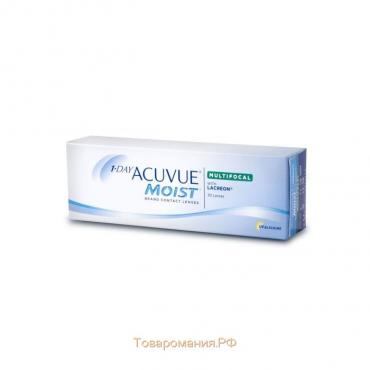 Контактные линзы 1 - Day Acuvue Moist, -11/8,5, в наборе 30шт