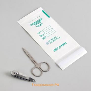 Пакет для стерилизации, влагопрочный, 75 × 150 мм, цвет белый