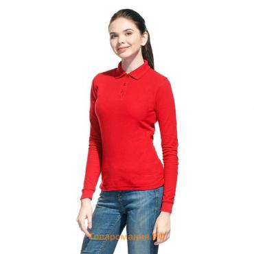 Рубашка женская, размер 50, цвет красный