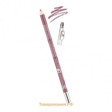 Карандаш для губ с точилкой TF Professional Lipliner Pencil, тон №080 тёмно-розовый