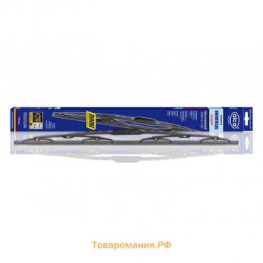 Щетка стеклоочистителя ALCA UNIVERSAL Graphit 16"/ 400 мм каркасная, крючок