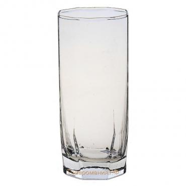 Набор высоких стеклянных стаканов Hisar, 330 мл, 6 шт