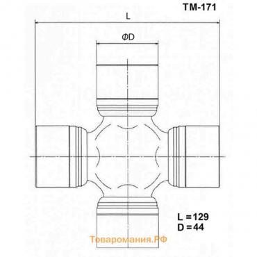 Крестовина карданного вала TOYO TM-171